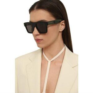 ORIGINAL _BRAND NEW GUCCI GG0962S 009 Black/Green/Grey Unisex Sunglasses